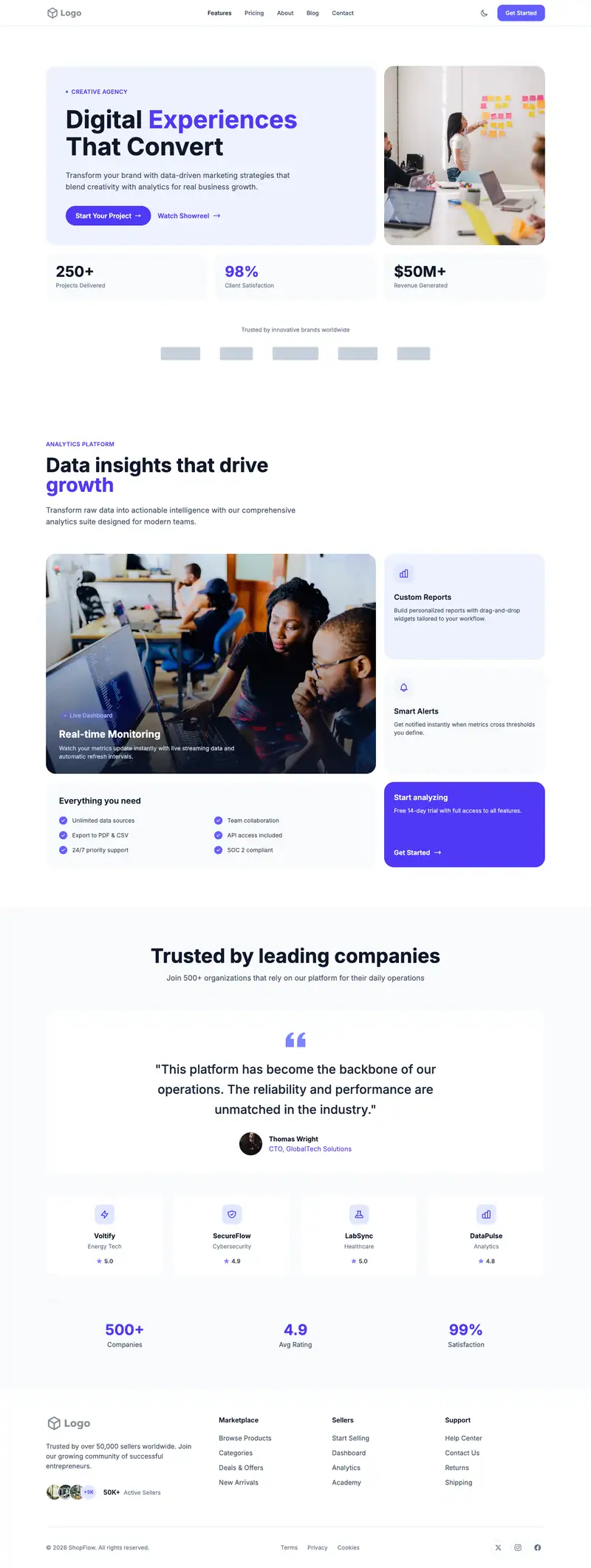 Seo Agency template