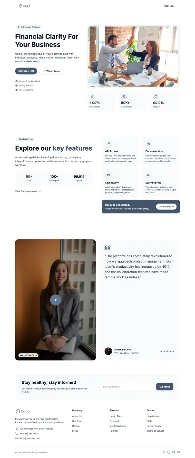 Financial Consulting template