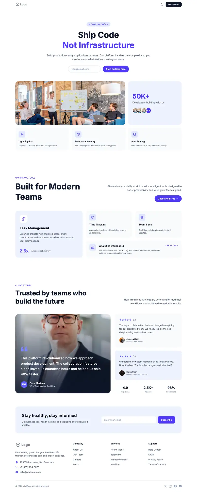 Ad Agency template