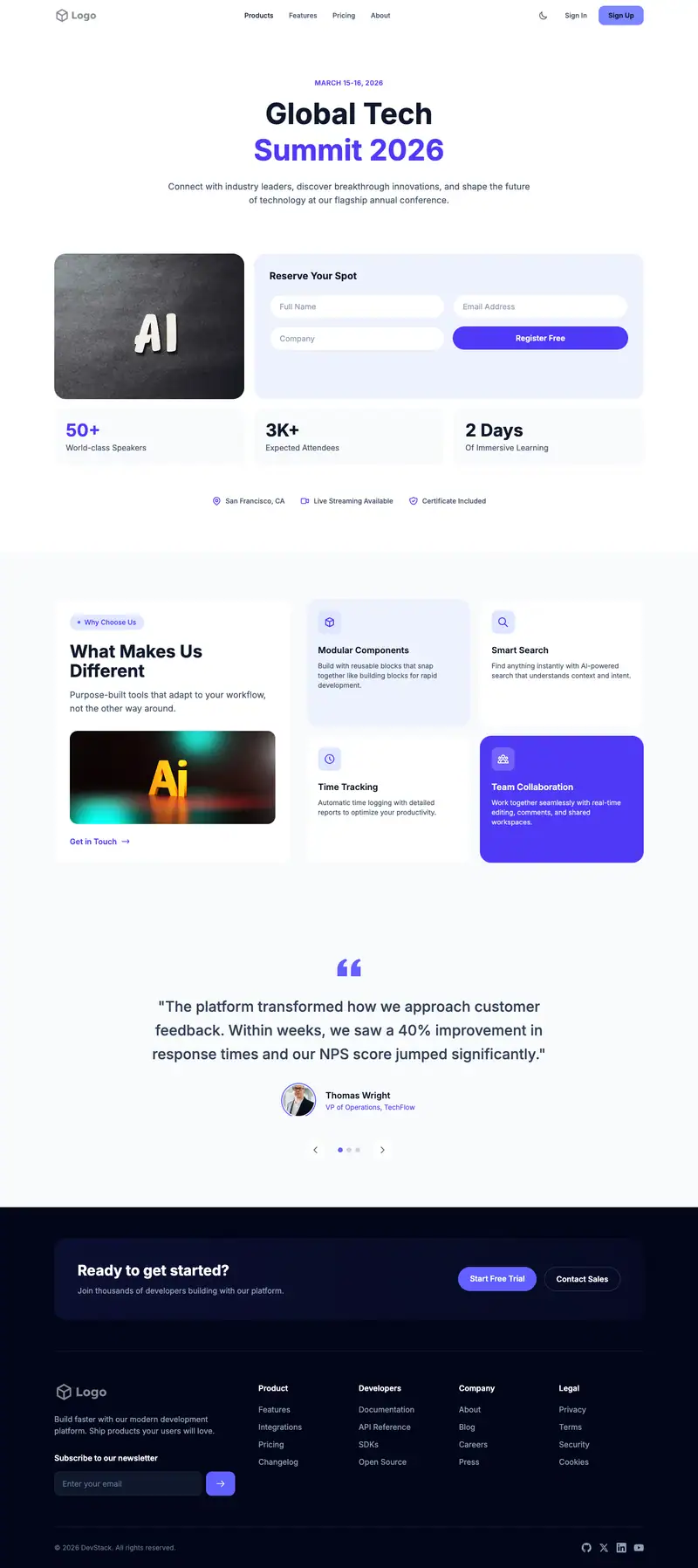 Au Pair Agency template