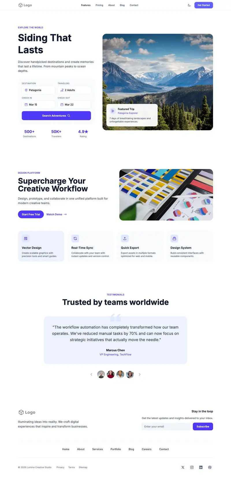 Siding Company template