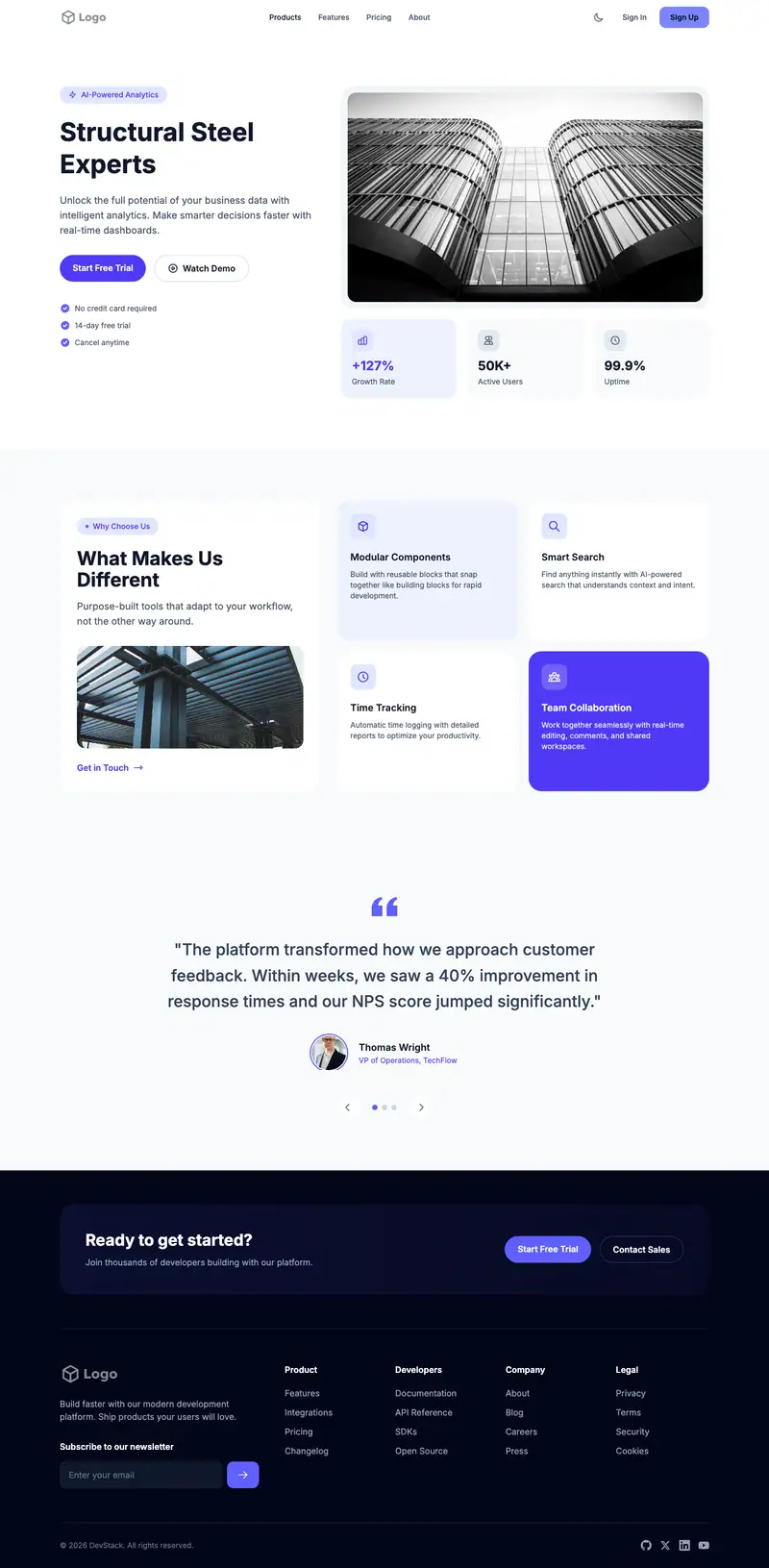 Structural Steel template