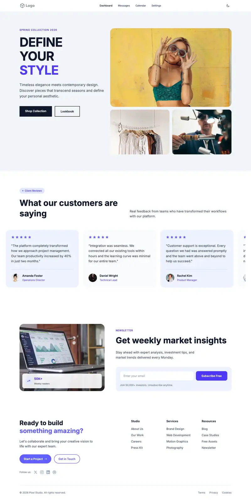 Streetwear Brand template