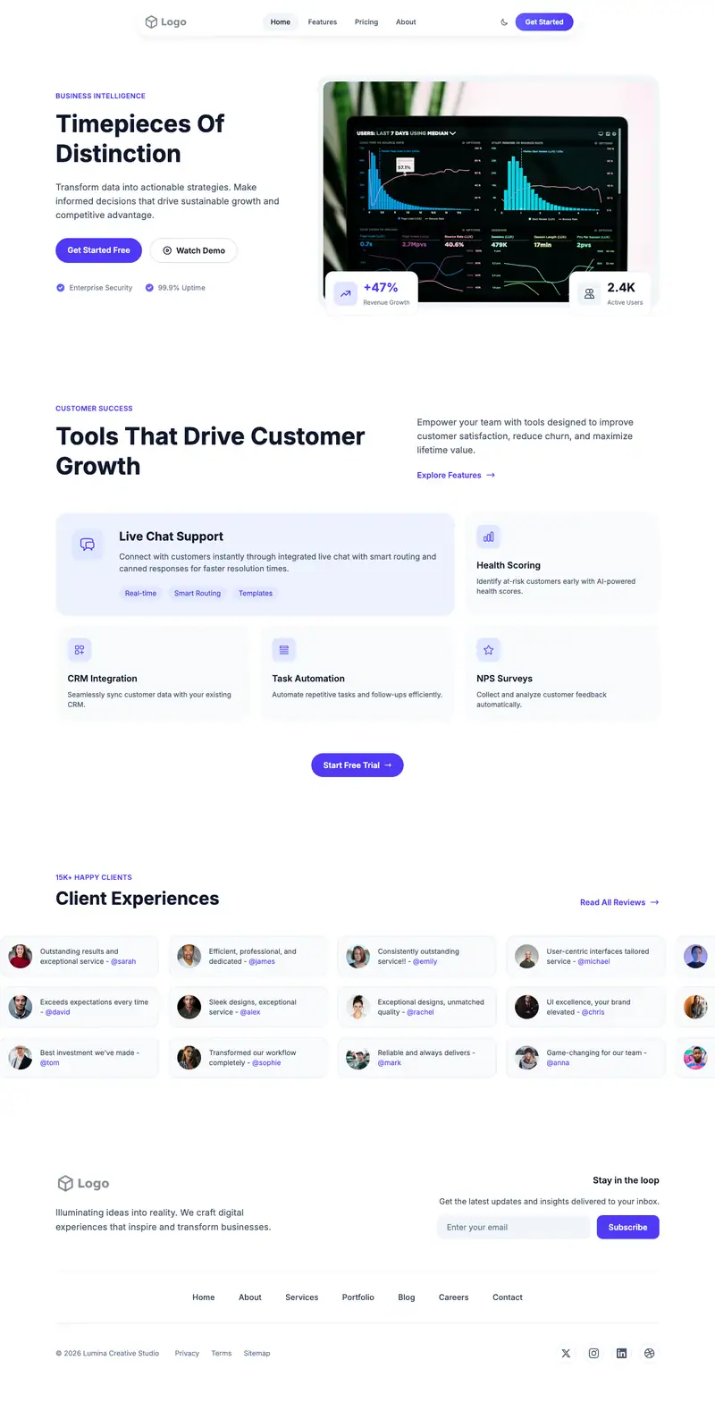 Watch Brand template