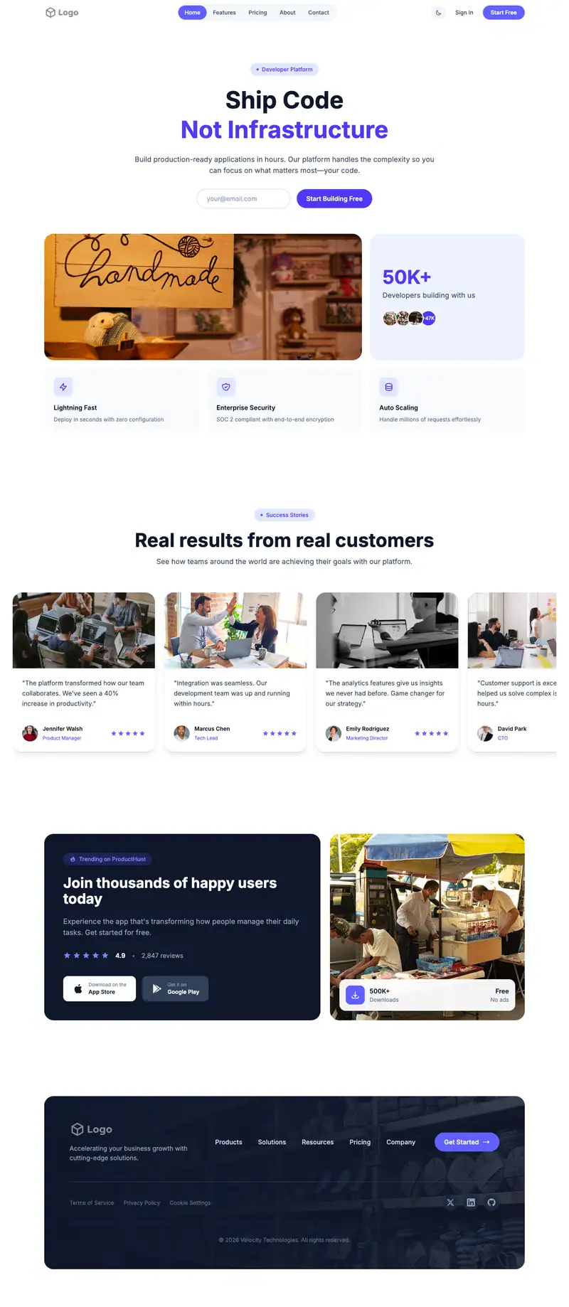 Handmade Marketplace template