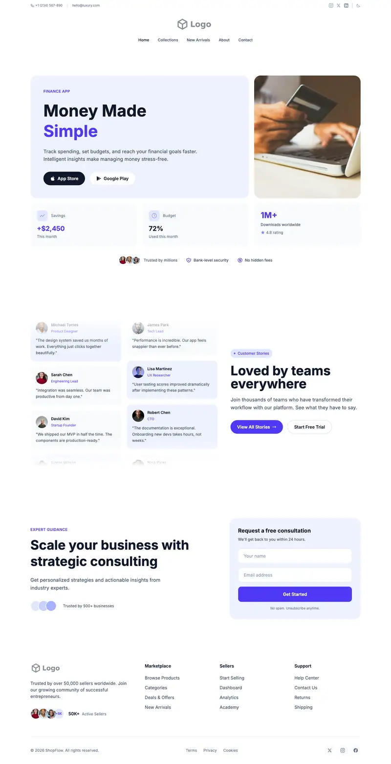 Cbd Products Store template