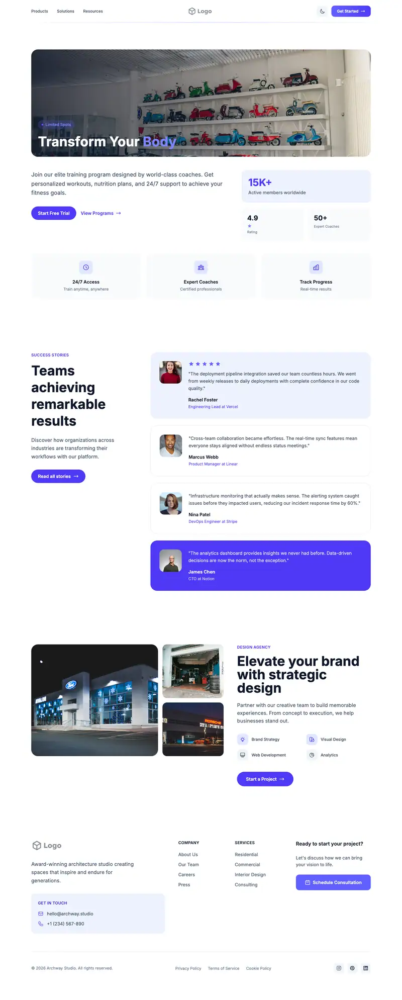 Auto Parts Store template