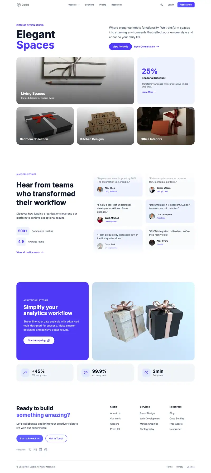 Custom Gifts Store template