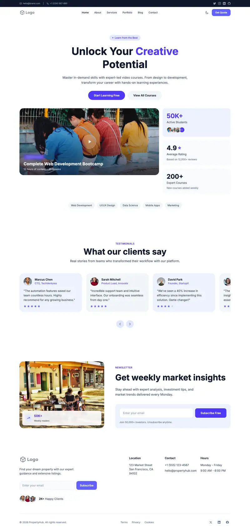 Montessori School template