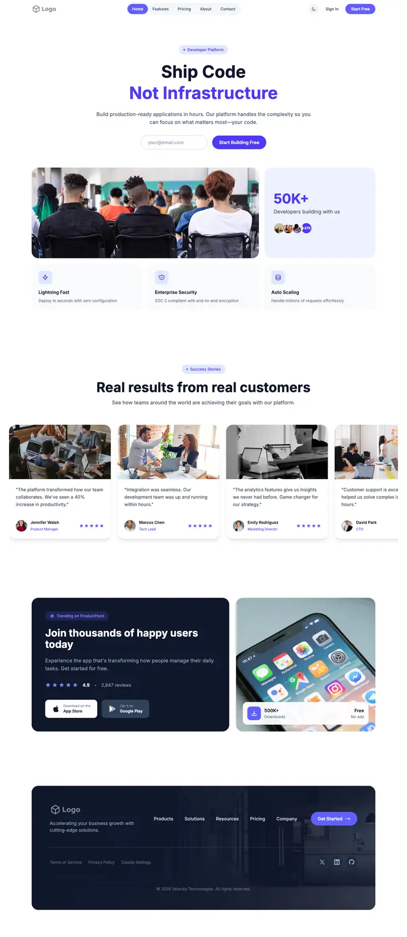 International School template