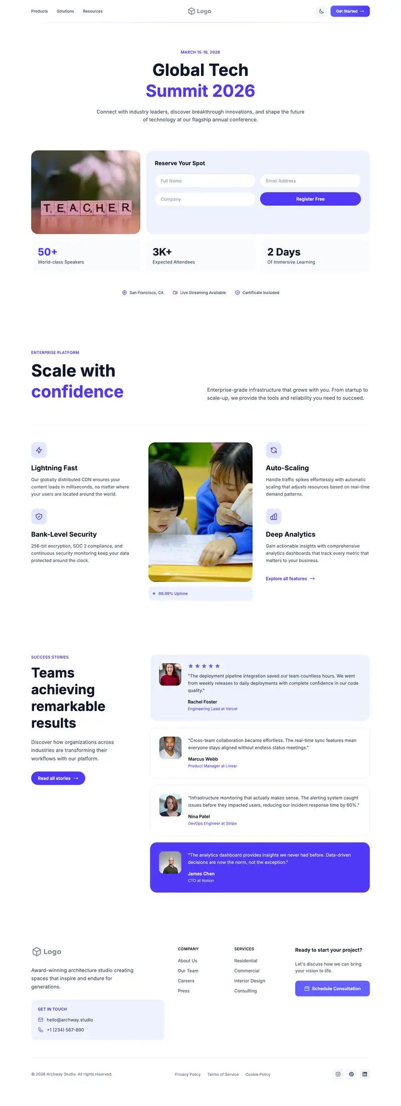 Special Needs Tutoring template