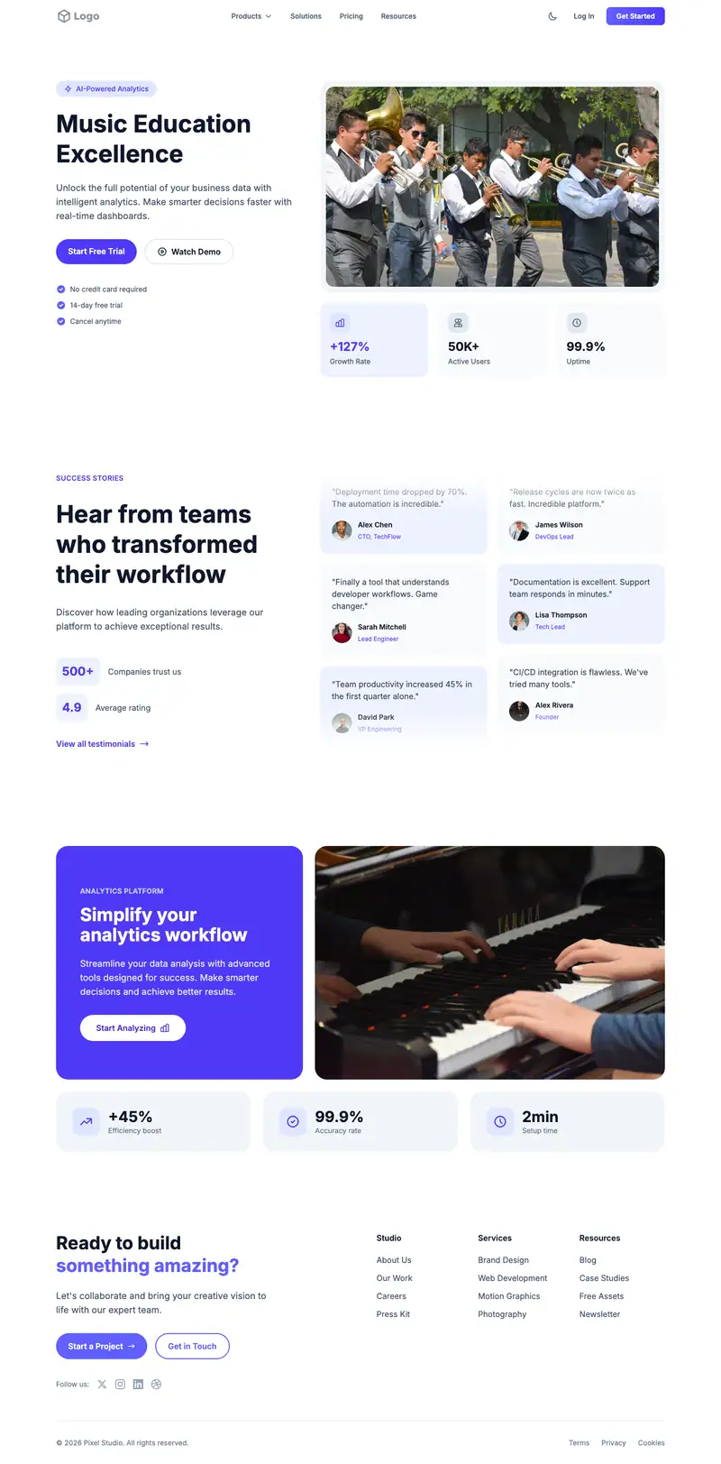 Music School template