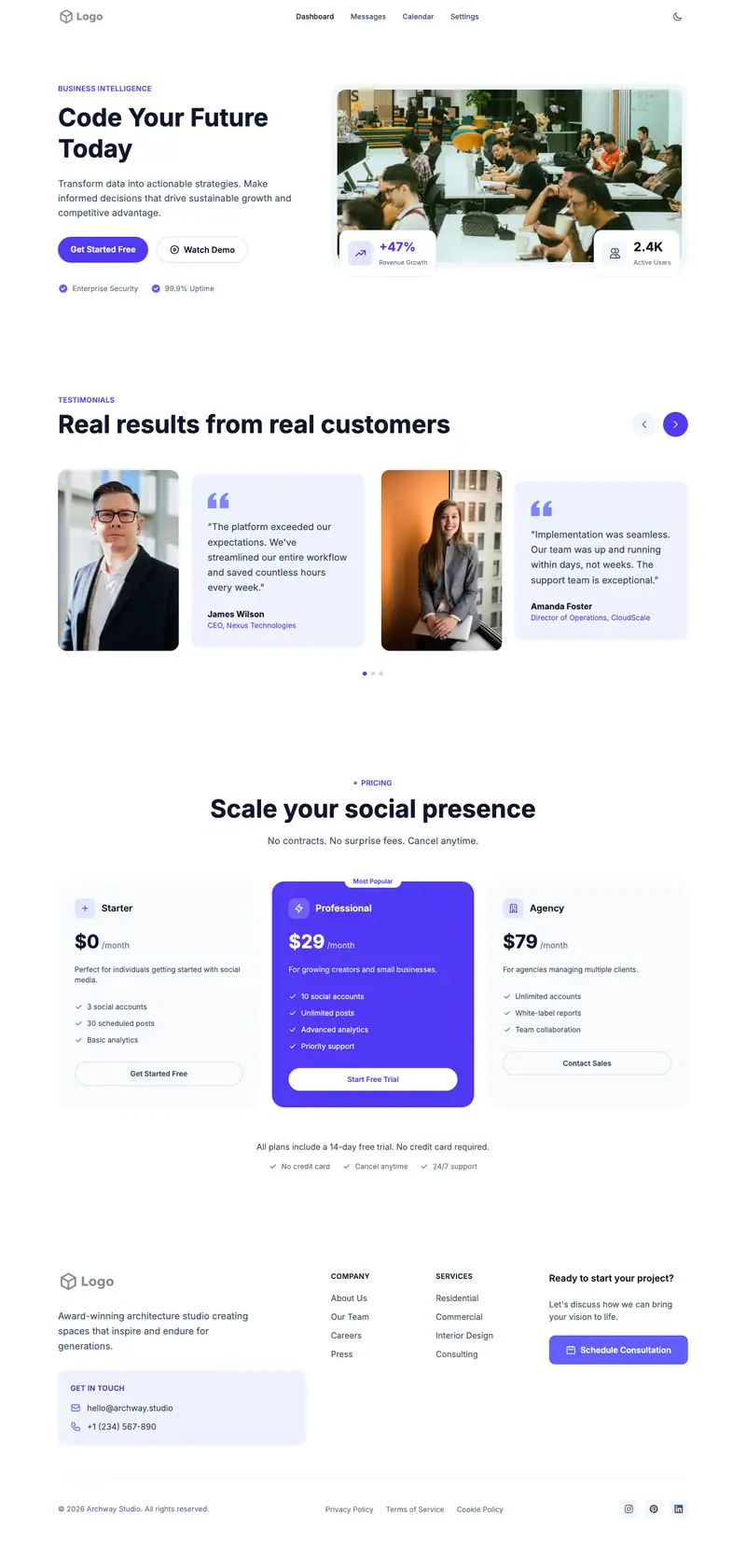 Coding Bootcamp template