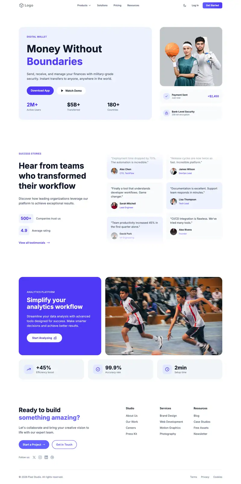 Youth Sports League template