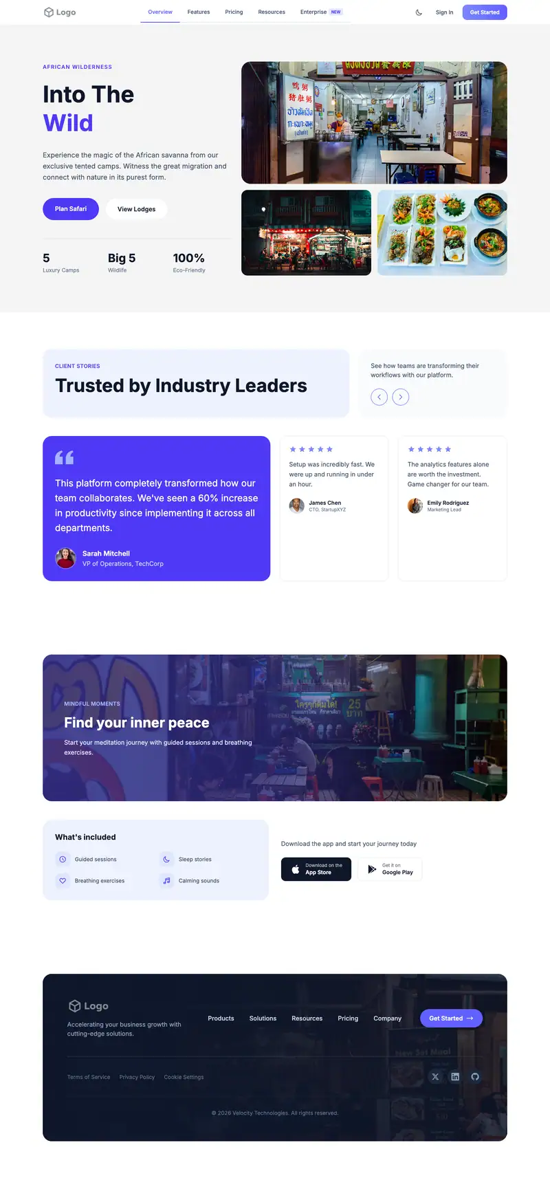 Thai Restaurant template