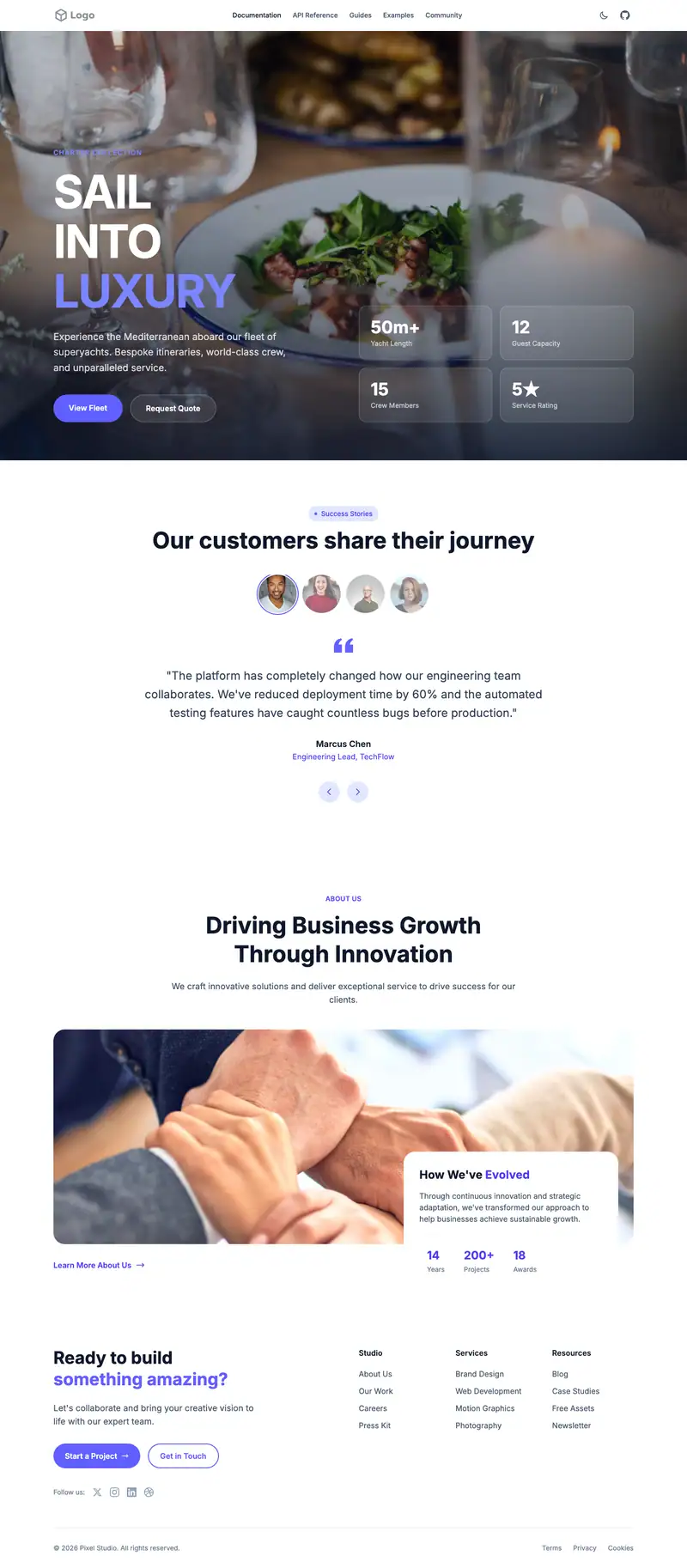 Seafood Restaurant template