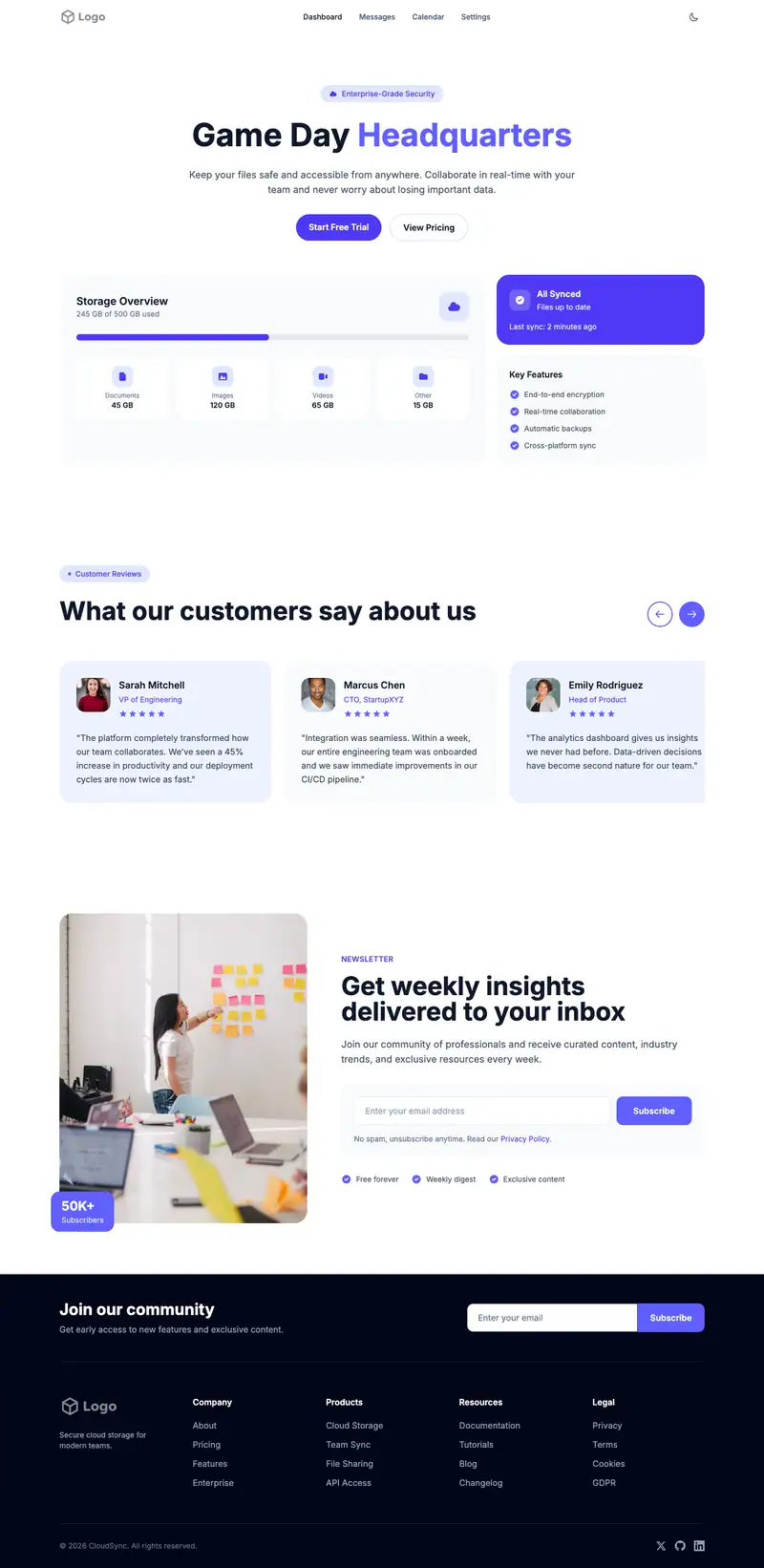 Sports Bar template