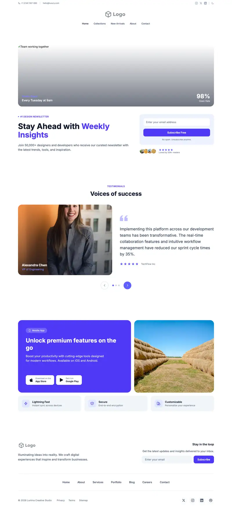 Farmers Market template