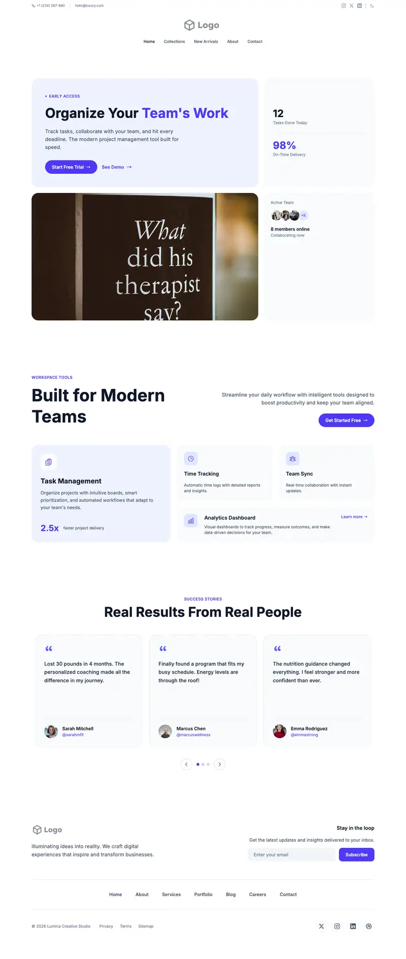 Therapist Counselor template