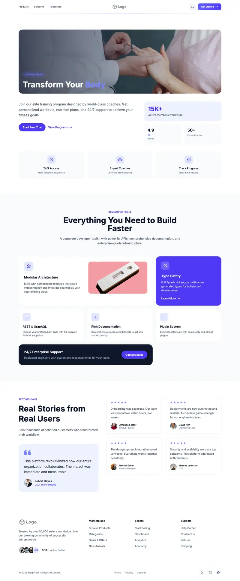 Fertility Clinic template