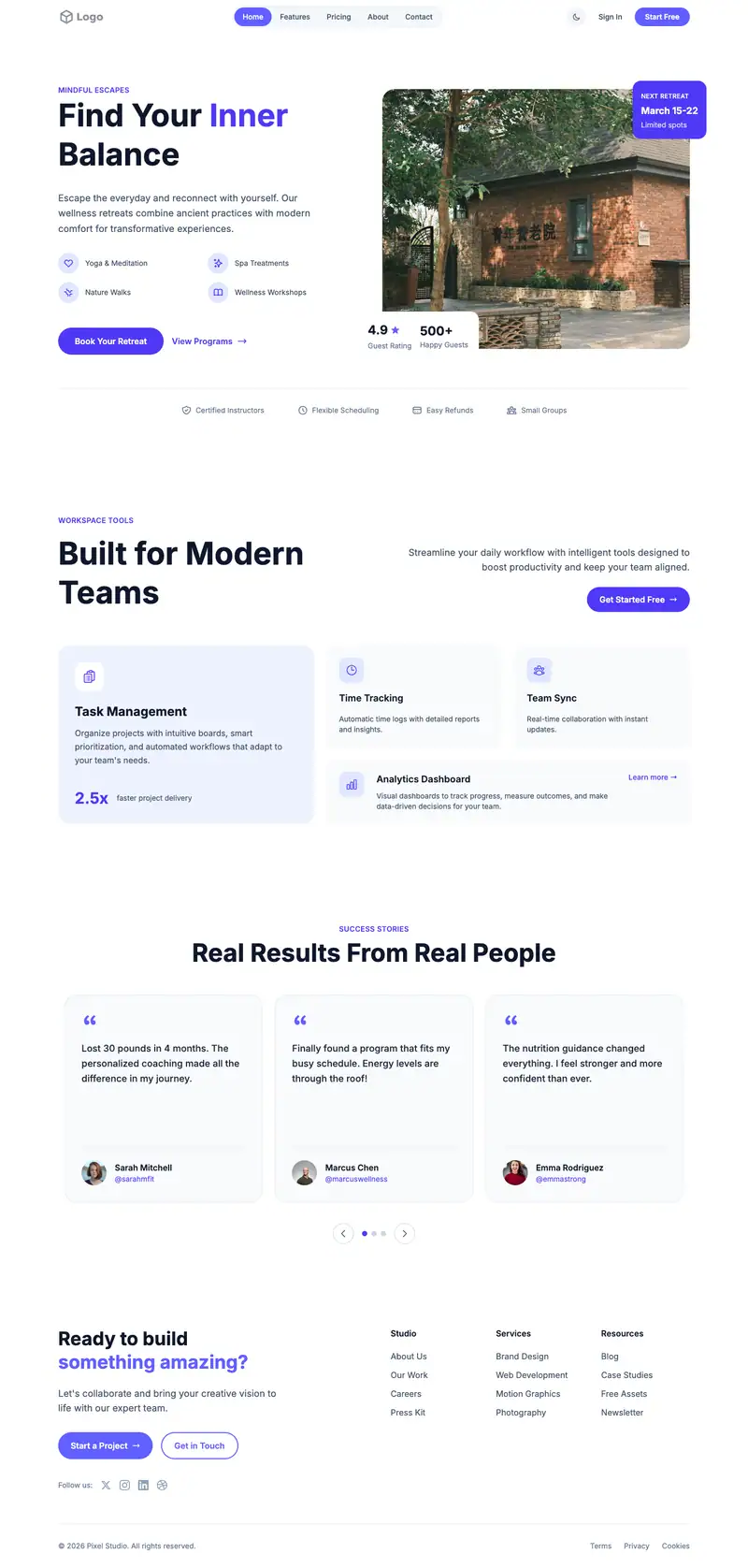 Senior Home Care template