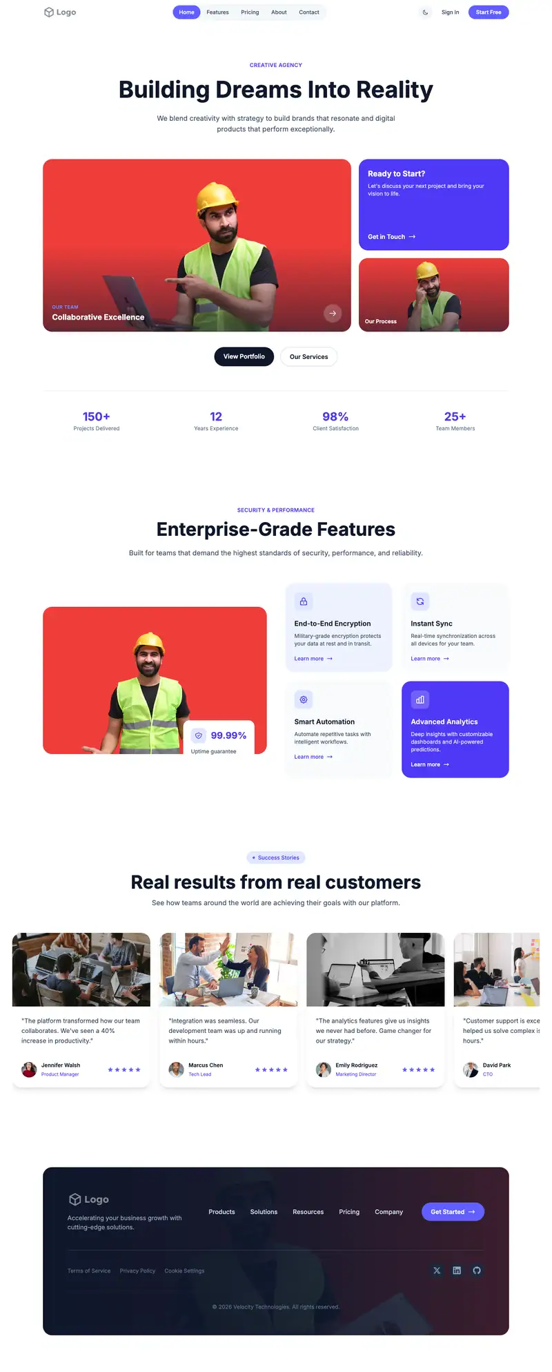 General Contractor template