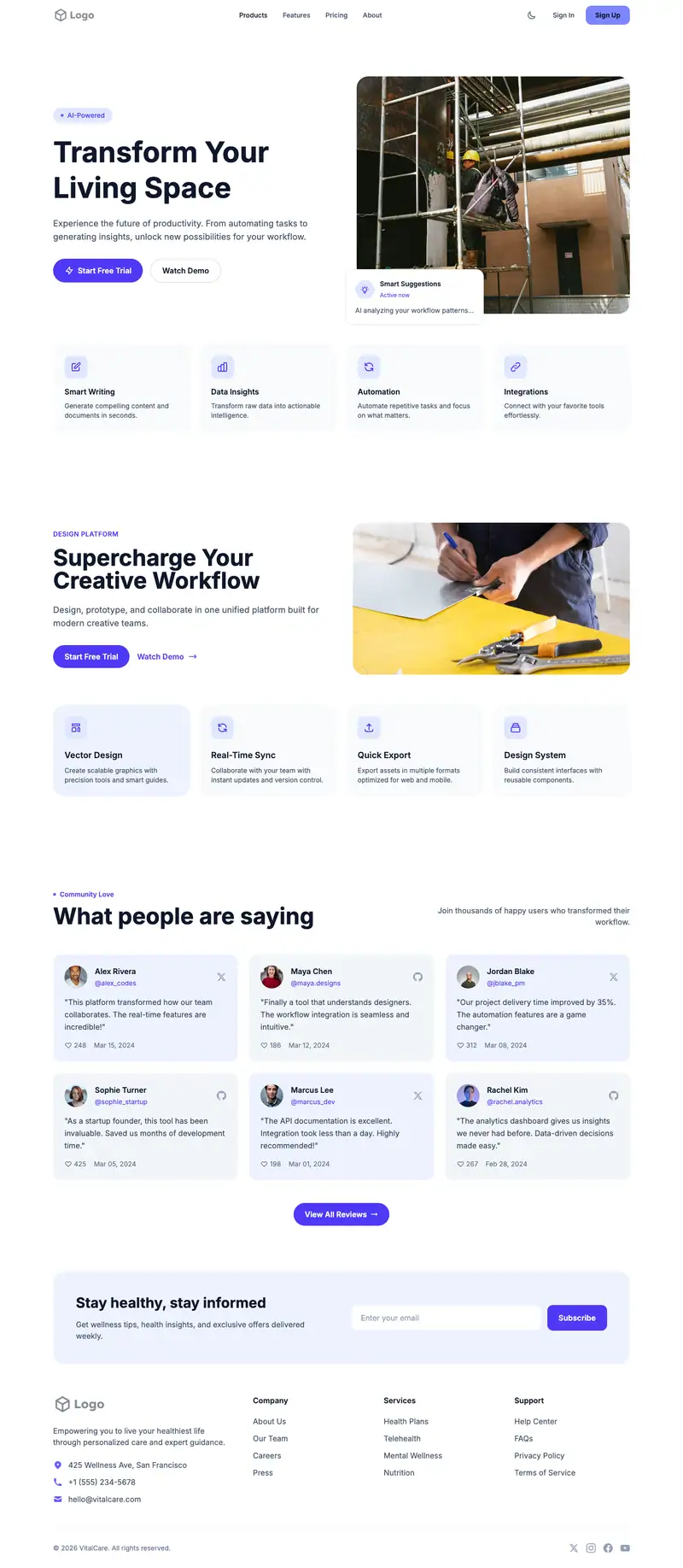 Remodeling Contractor template