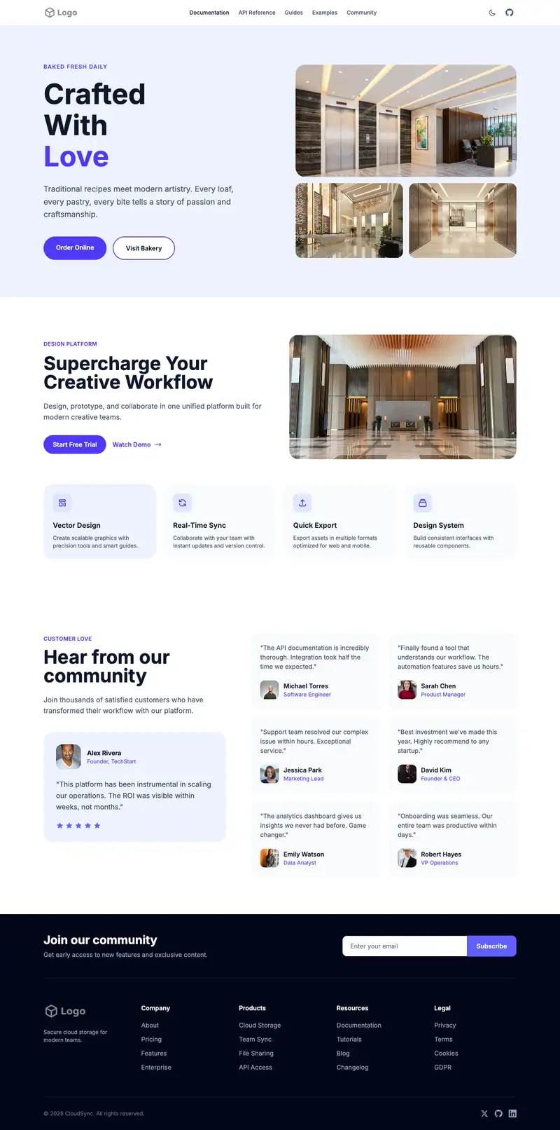 Flooring Company template