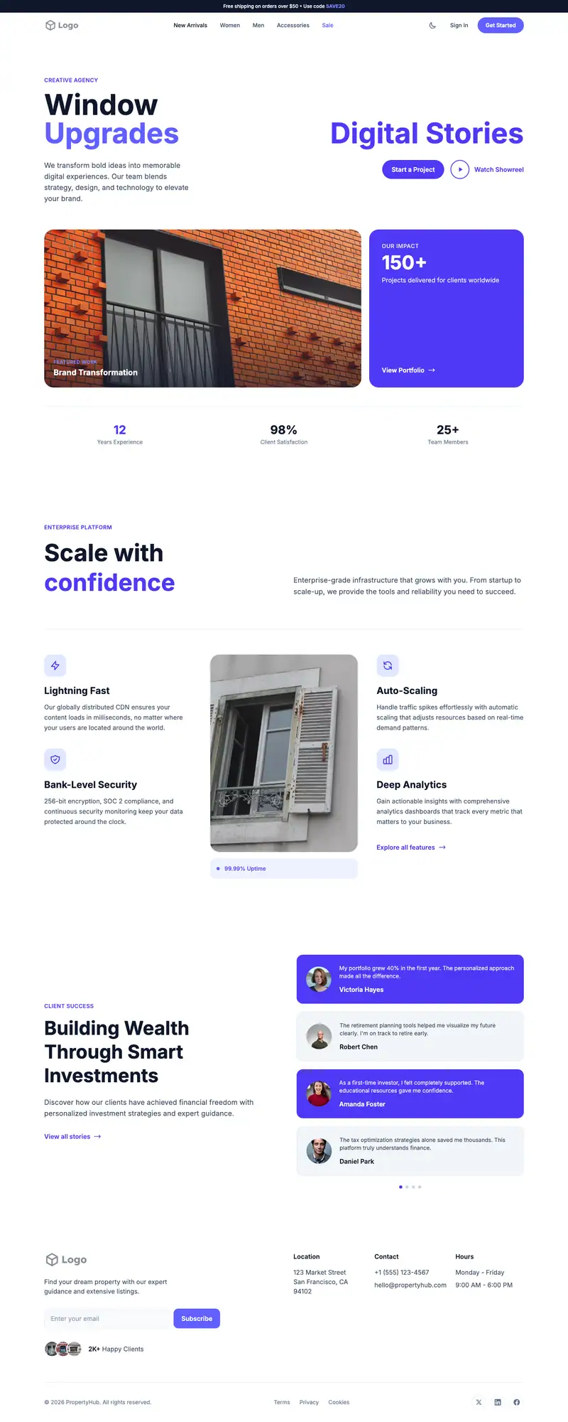 Window Replacement template
