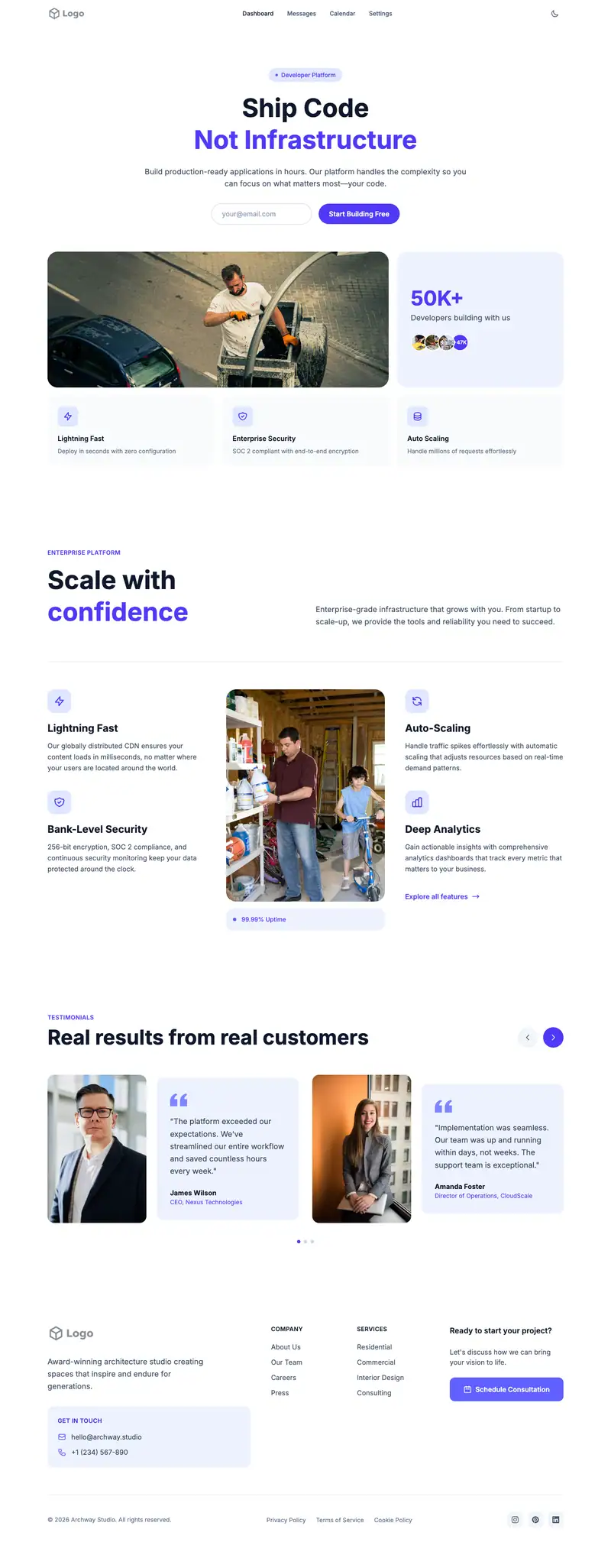 Handyman Service template