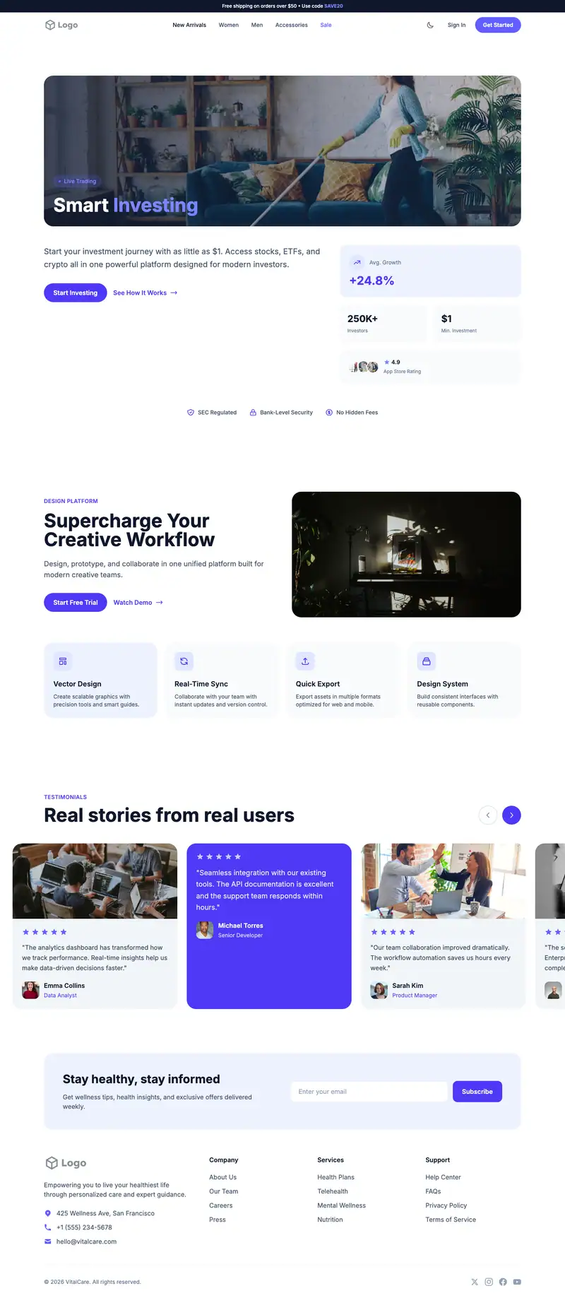 Deep Cleaning Service template