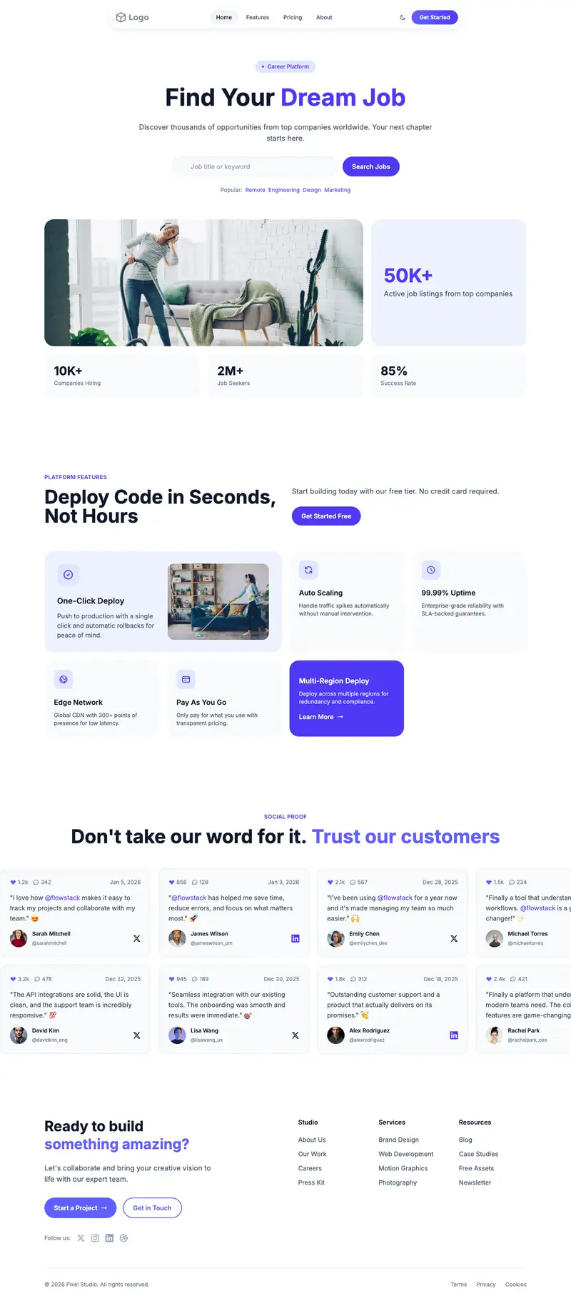 Move In Out Cleaning template