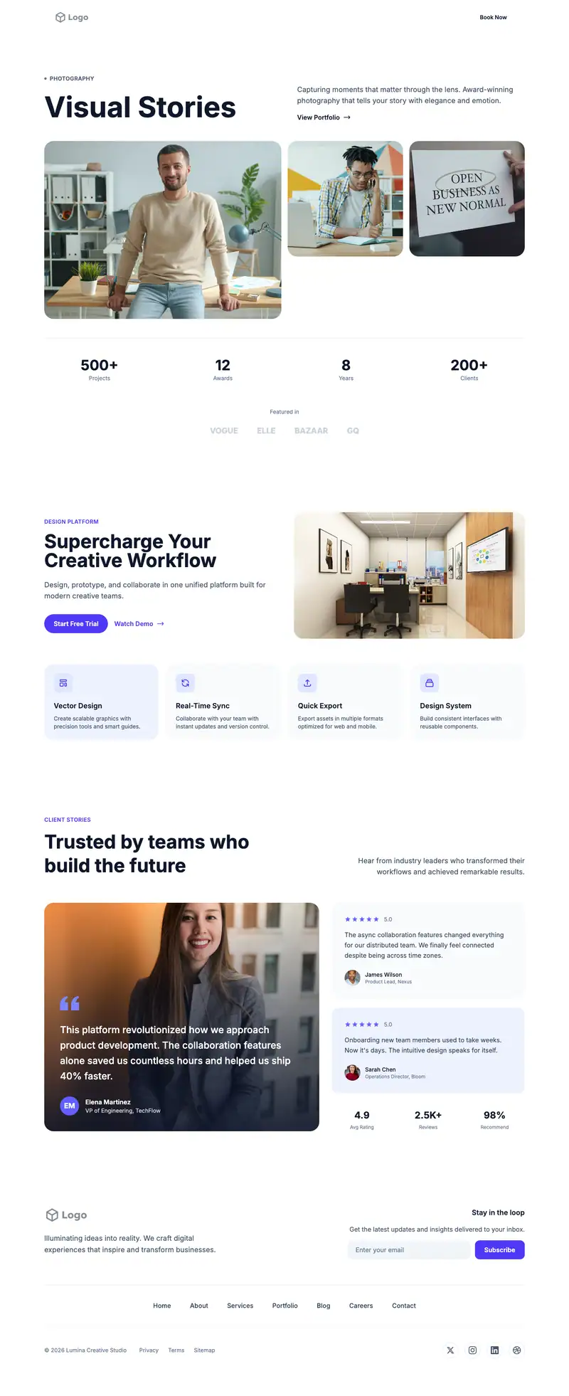 Professional Organizing template