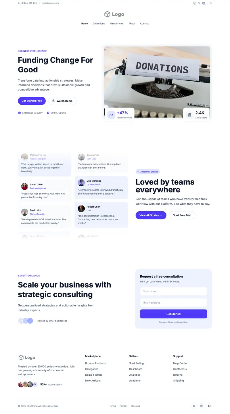 Private Foundation template