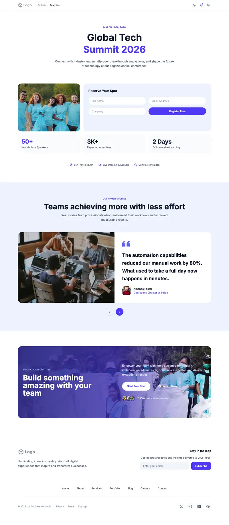 Environmental Nonprofit template