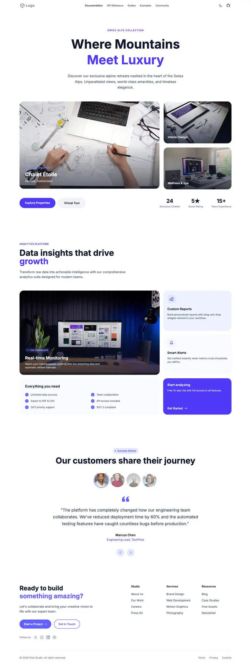 Web Designer Portfolio template