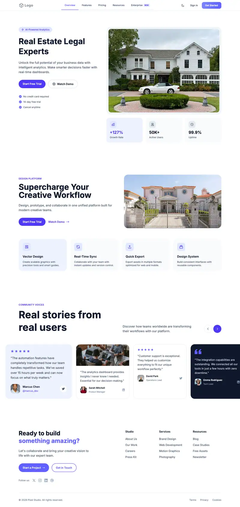Real Estate Attorney template