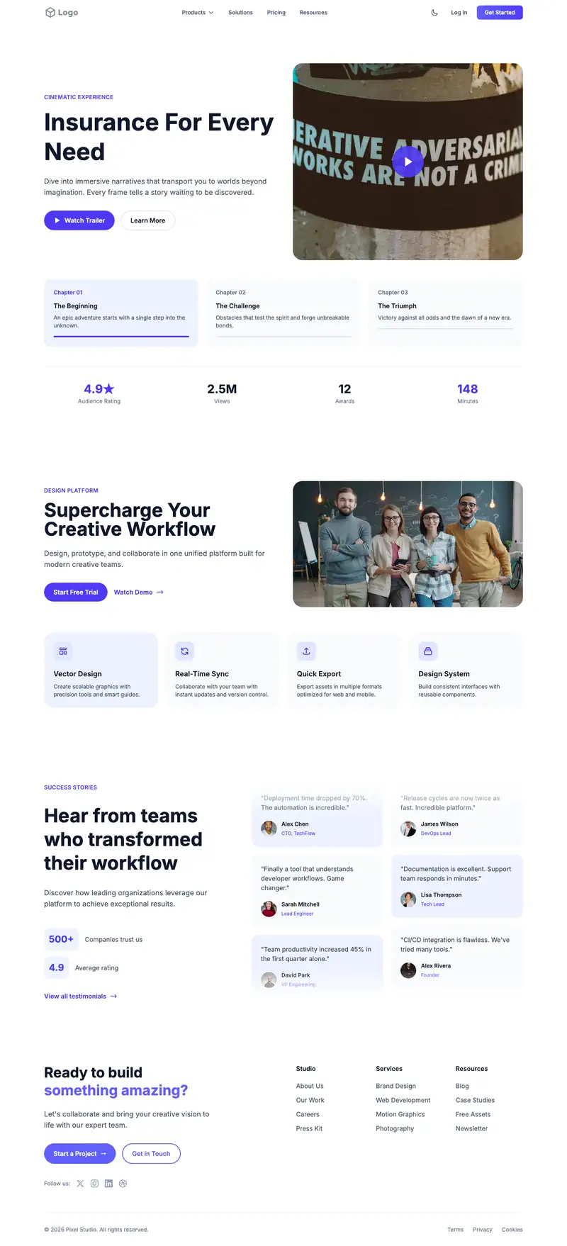Insurance Agency template