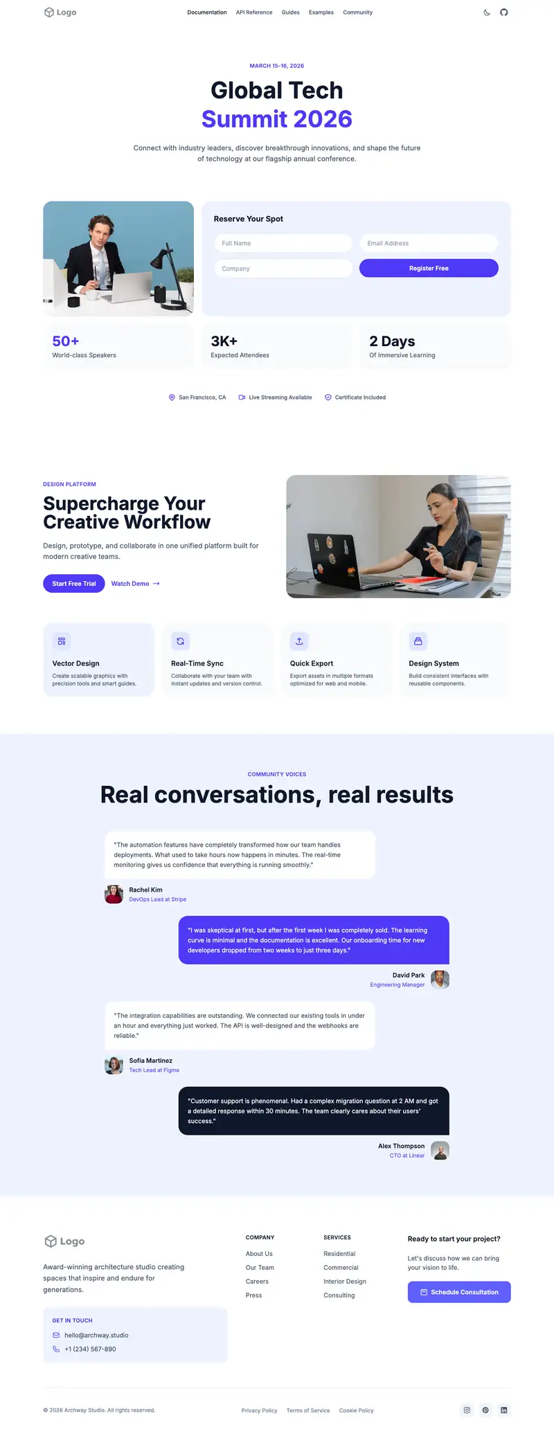 Virtual Assistant template