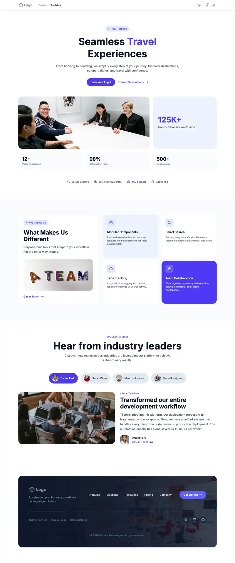 Staffing Agency template