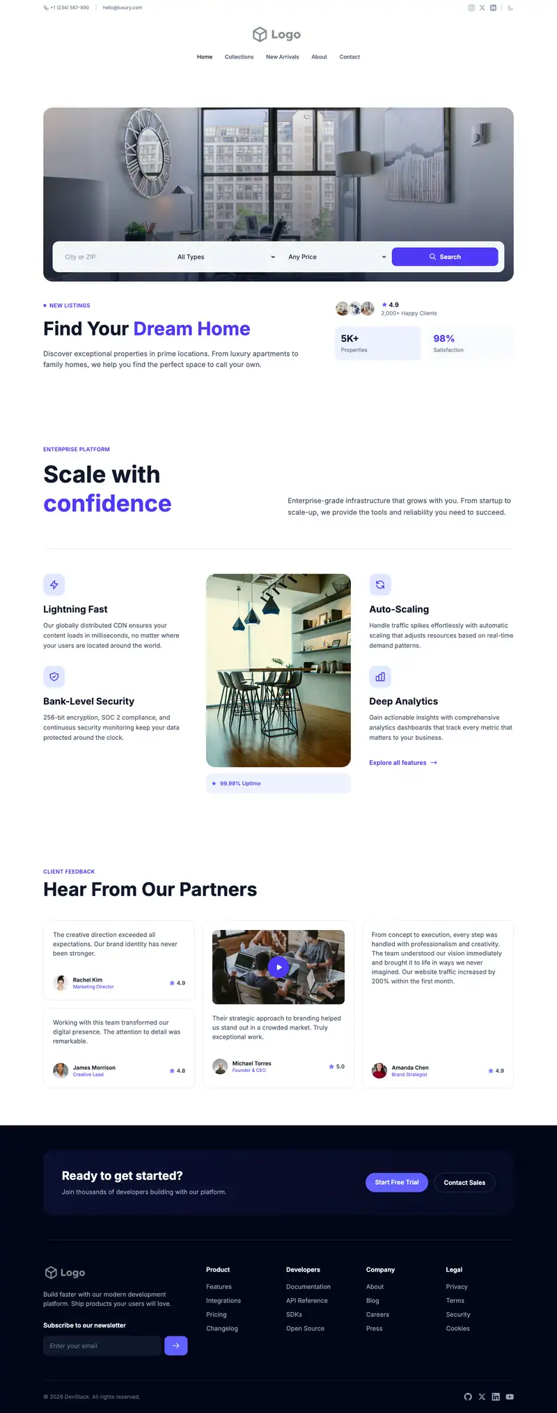 Real Estate Agency template