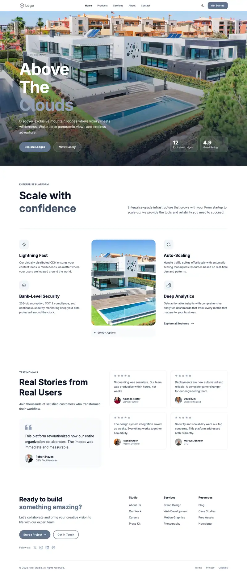 Land Broker template