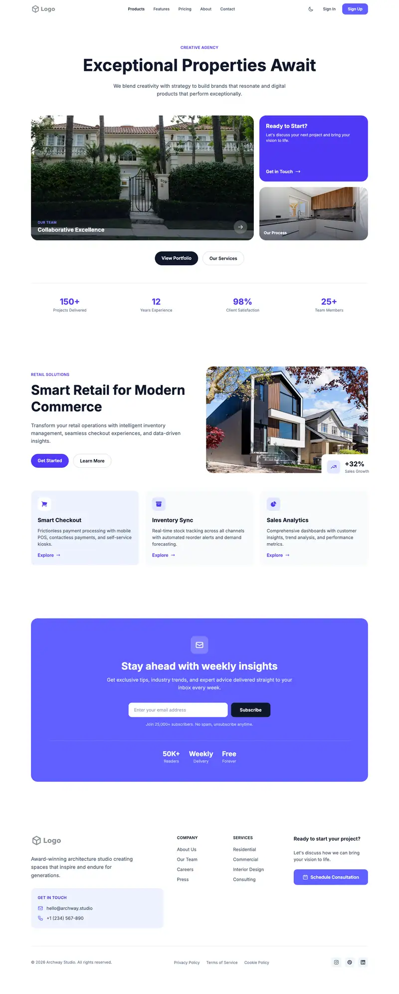Luxury Property Listing template