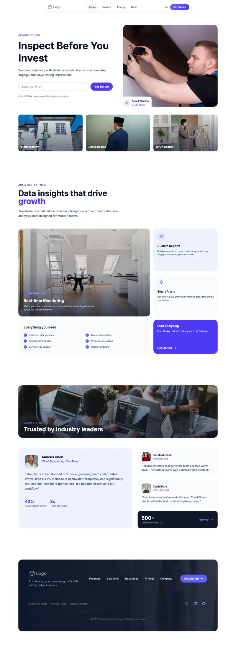 Home Inspection template