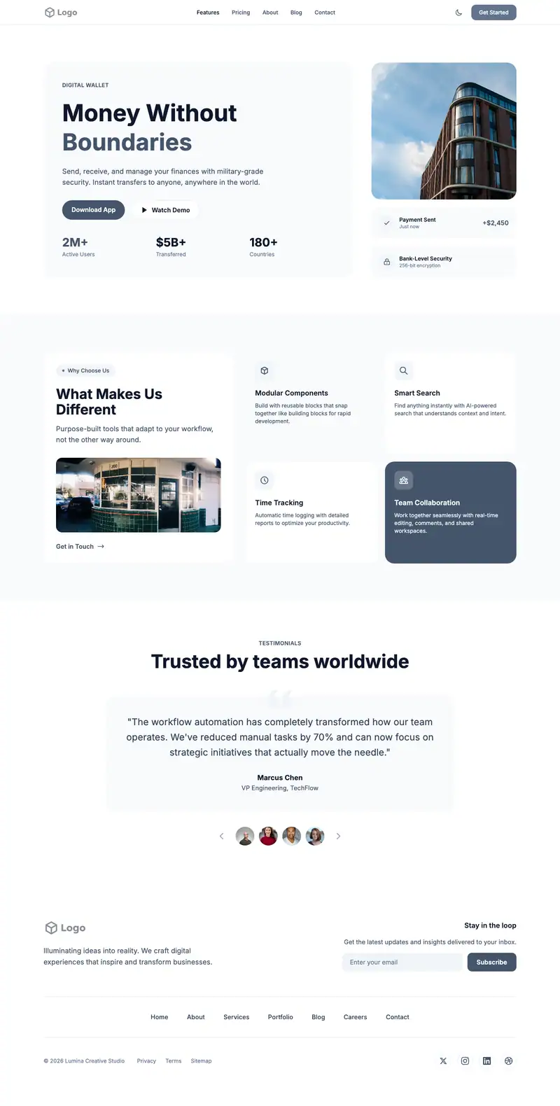Commercial Architect template
