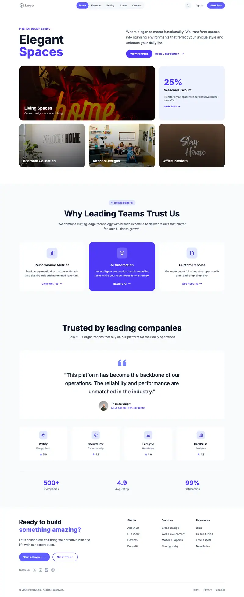 Home Care Agency template