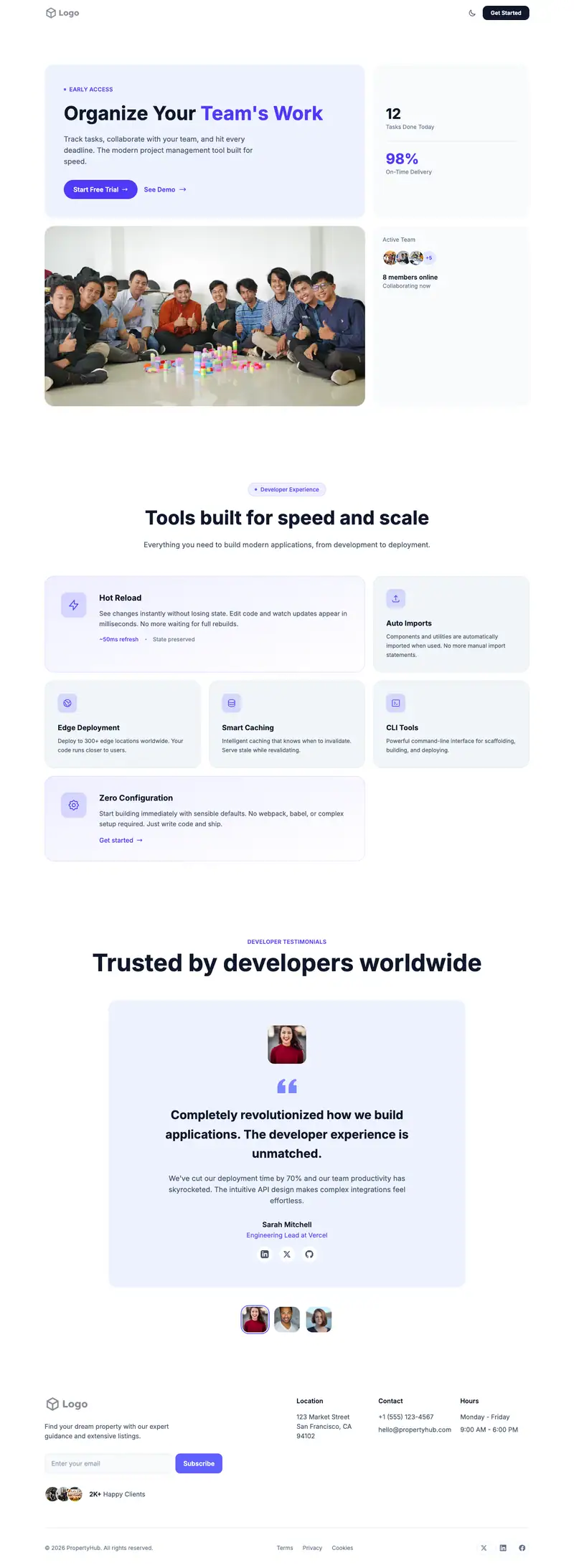 Team Collaboration Tool template
