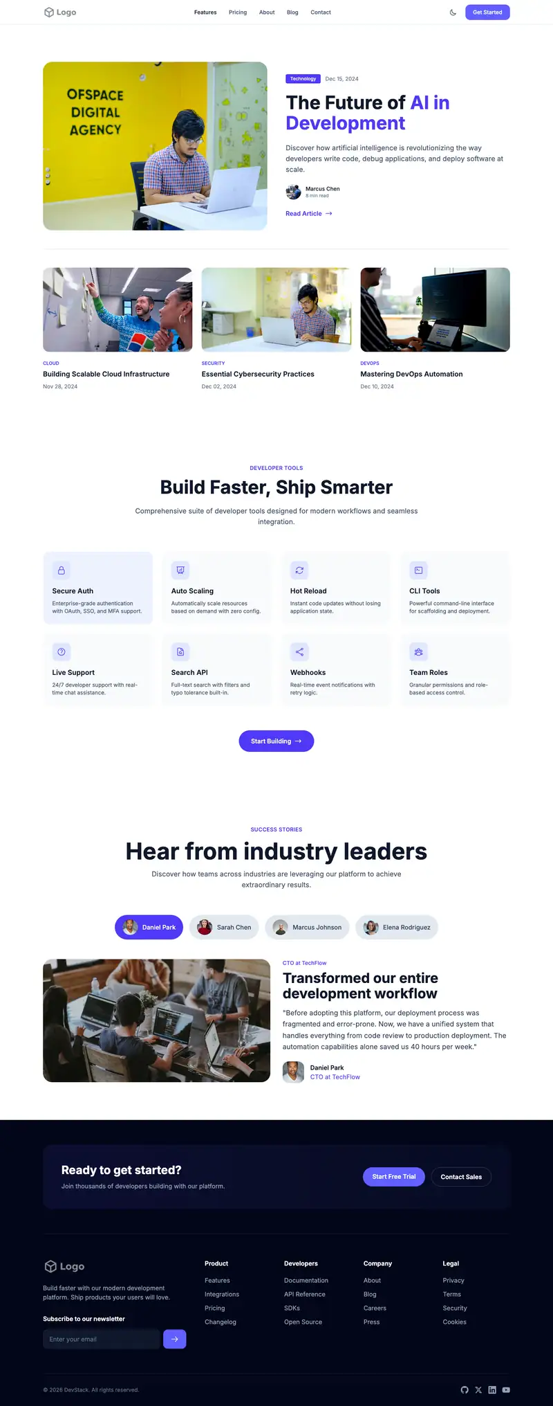Business Intelligence Dashboard template