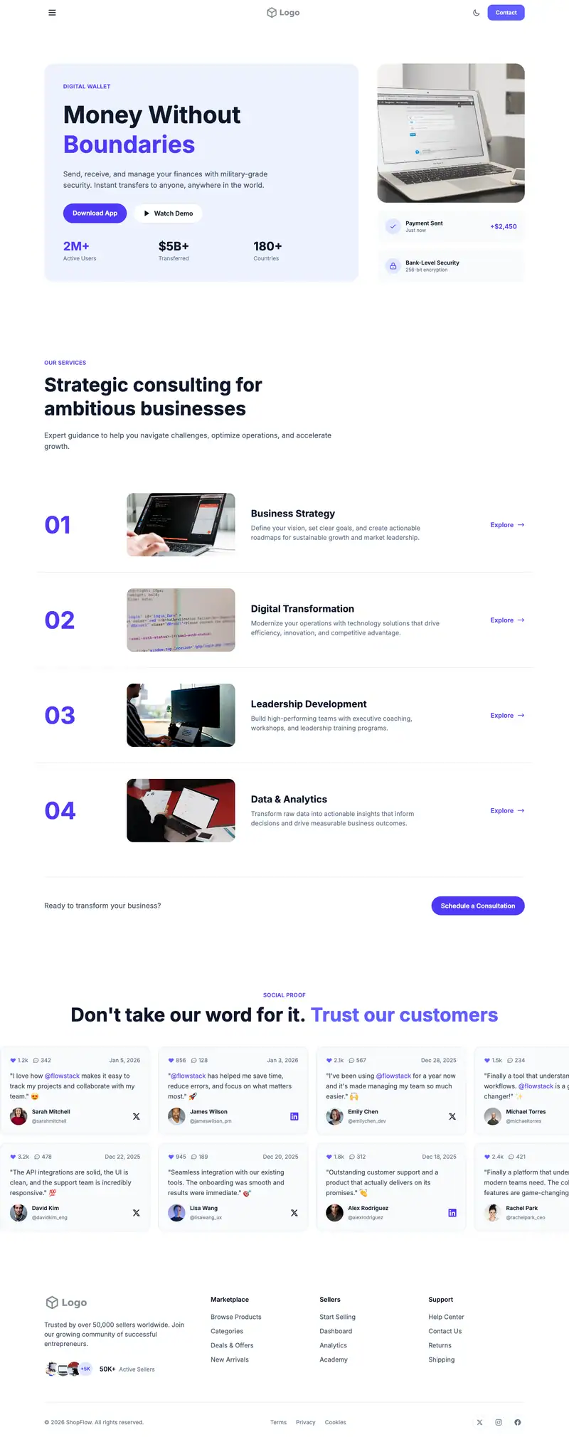 Email Automation Platform template