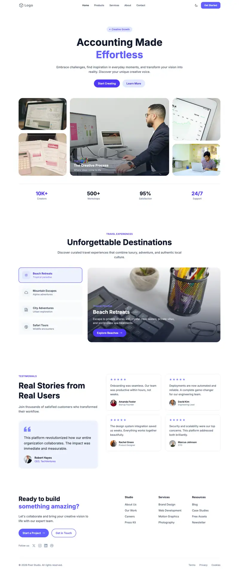 Accounting Software template